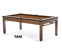Tucson 3-in-1 Outdoor Pool/Dining/Ping Pong Table From Spencer Marston - FREE Installation -Billiard Pro Shop tucson tan