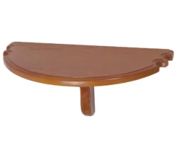 Half Moon Pool Cue Holder Shelf -Billiard Pro Shop wrshh honey 01 1